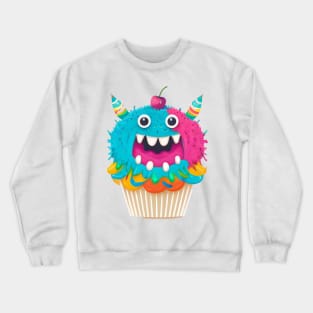 Cupcake Monster Crewneck Sweatshirt